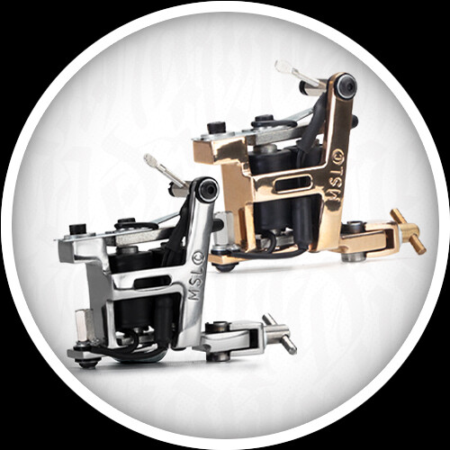 Micky Sharpz ★TATTOOマシン★ハイブリッド Stainless Steel Hybrid Tattoo Machine