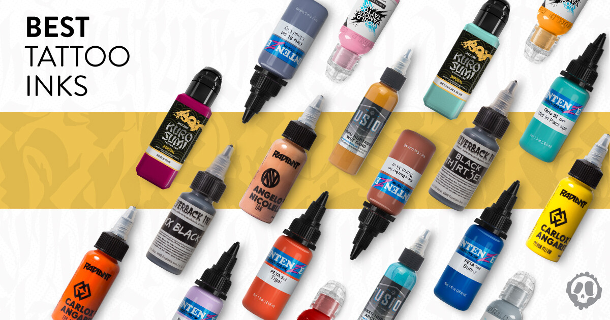 Black Outliner Tattoo Inks  Long-Lasting, Best & Colorful Tattoo Inks