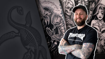 How to Tattoo the Witch King in Black and Grey With Josh Hurrell