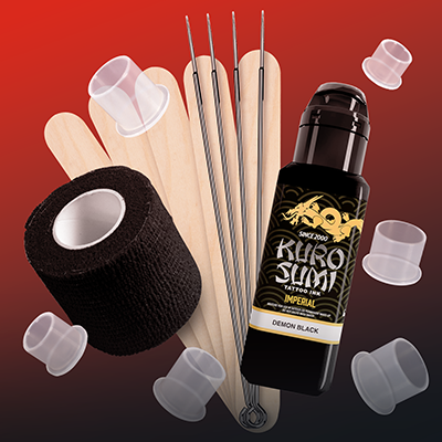 The Killer Ink Stick and Poke Tattoo Kit.