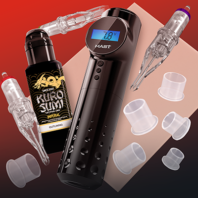 The Killer Ink X Dragonhawk Wireless Advanced B+G Kit.