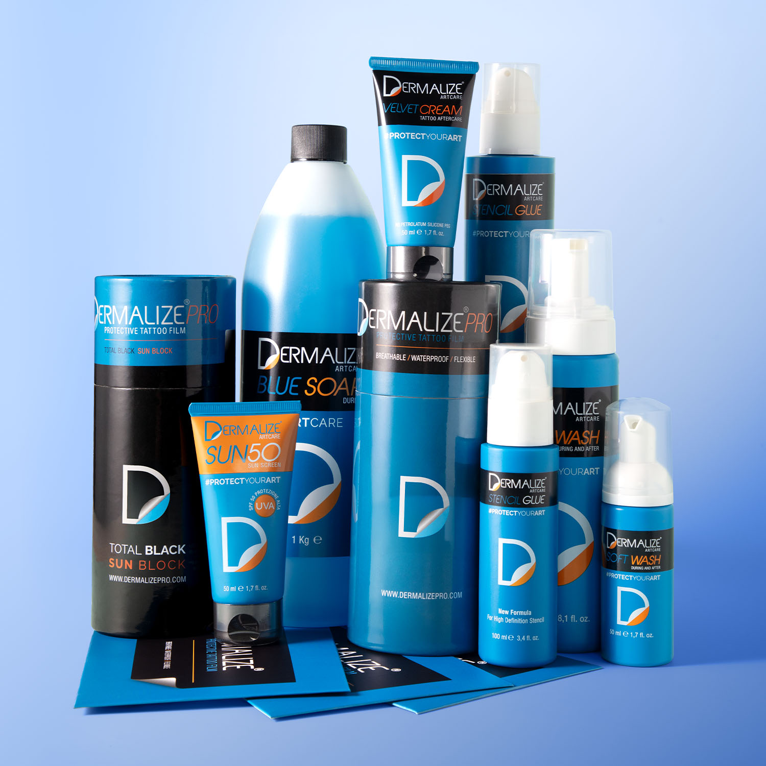 Dermalize aftercare supplies